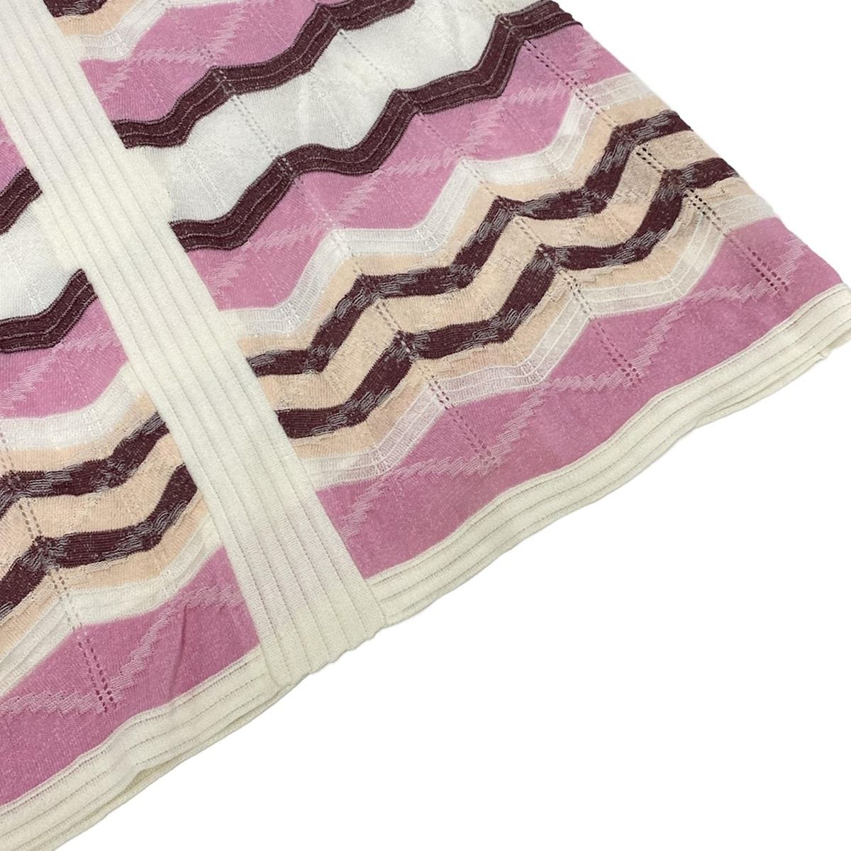 MISSONI ミッソーニ　スカート ミッソーニMISSONI グラデーションボーダーニットスカート