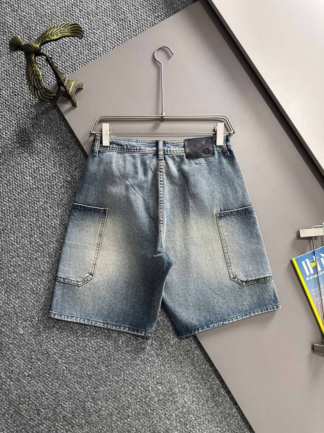 今日 Gucci 2025SS デニムショートパンツ DECORATOM_COM_BR