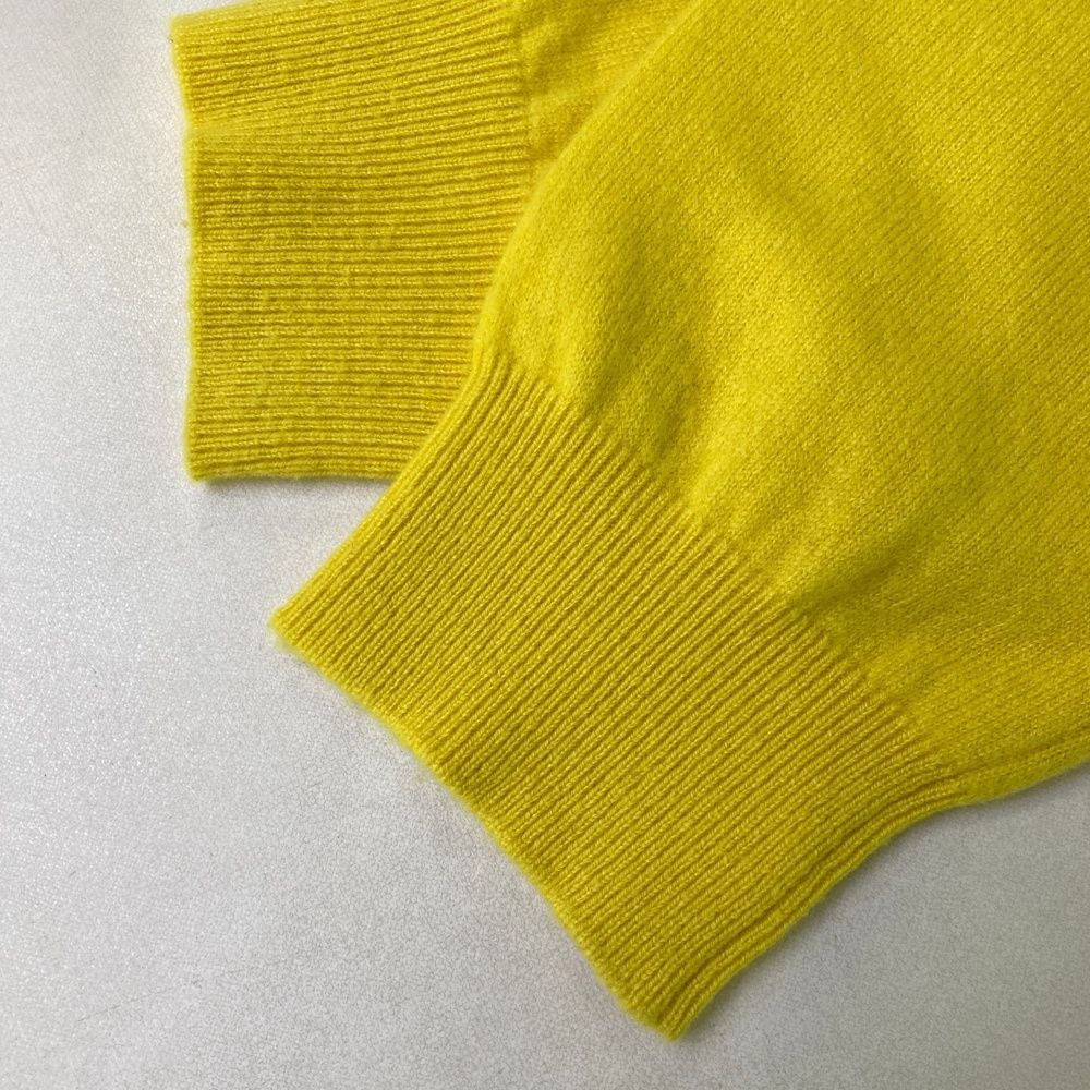 【送料無料 】 サイズ 6 MASTER BUNNY EDITION マスターバニーエディション カシミヤ ニットセーター イエロー系 240101529191 ゴルフウェア メンズ ストスト