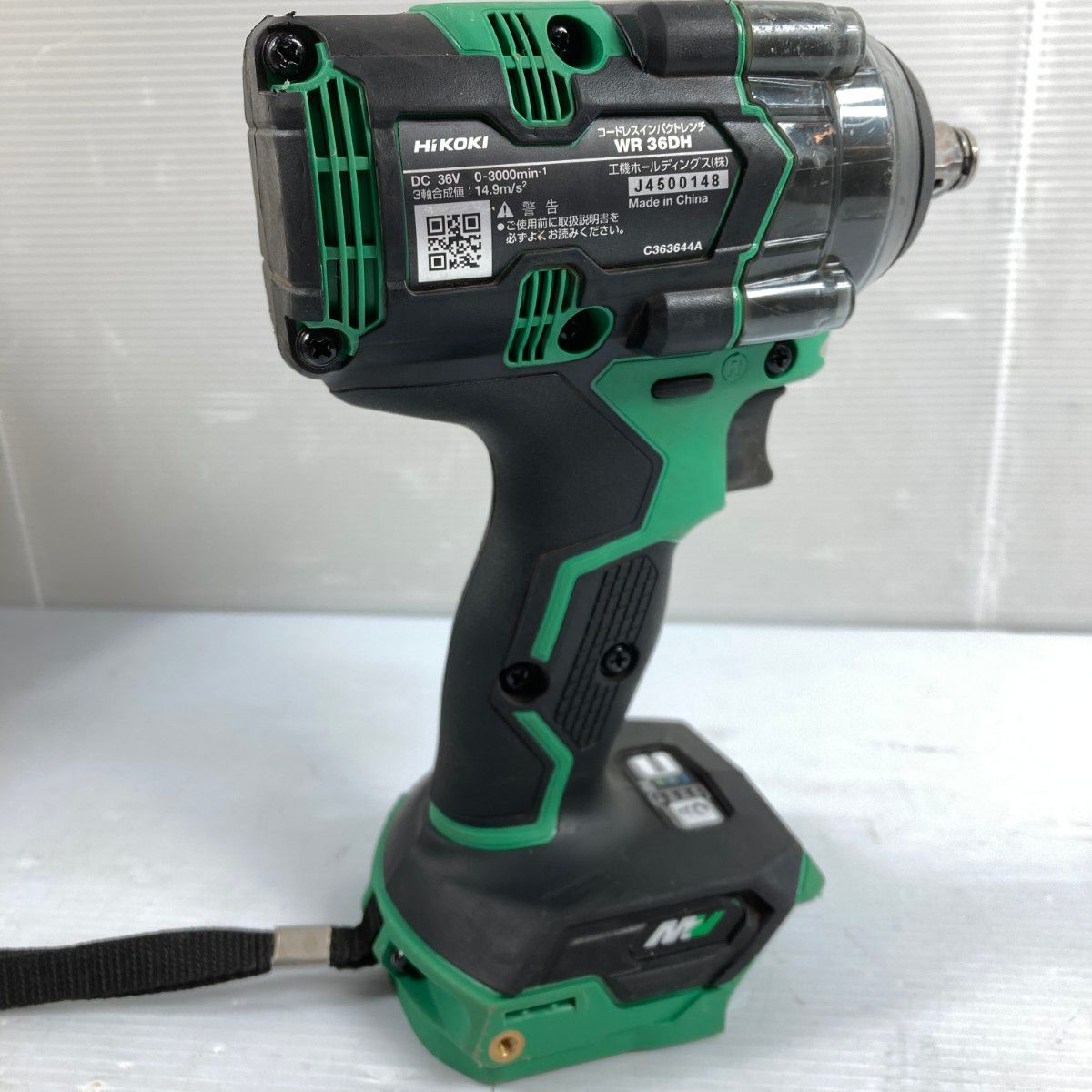 ＊＊HiKOKI ハイコーキ 36v コードレスインパクトレンチ WR36DH グリーン