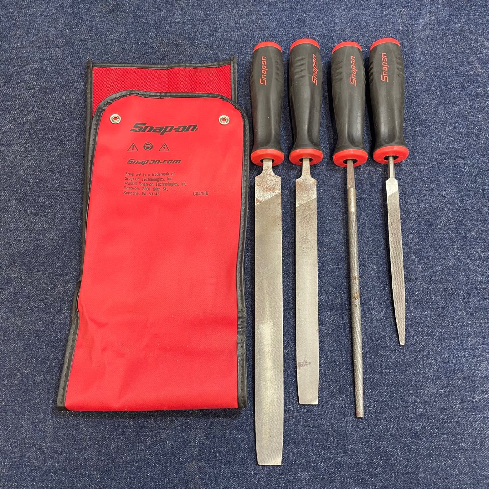 Snap-on|スナップオン 旧グリップ ヤスリ4本セット SGHBF500A 八潮店