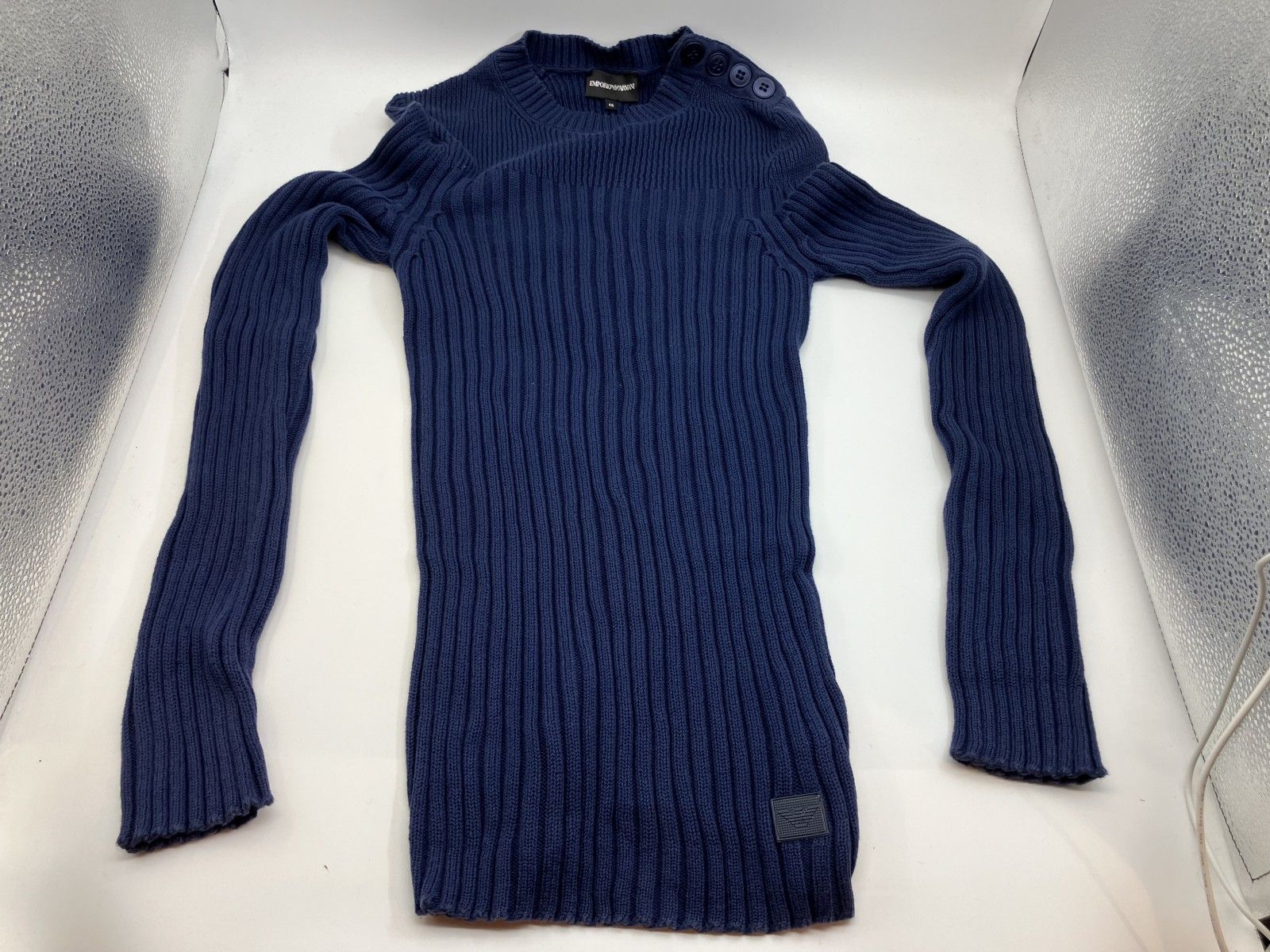 フォロー割5% ARMANI エンポリオアルマーニ ニット ワンピース ミニ 丈 