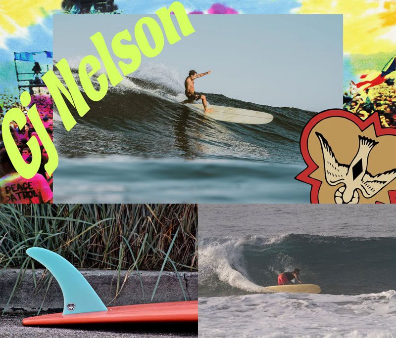 CJネルソン8インチパフォーマンスセンターシングルフィン FLYING