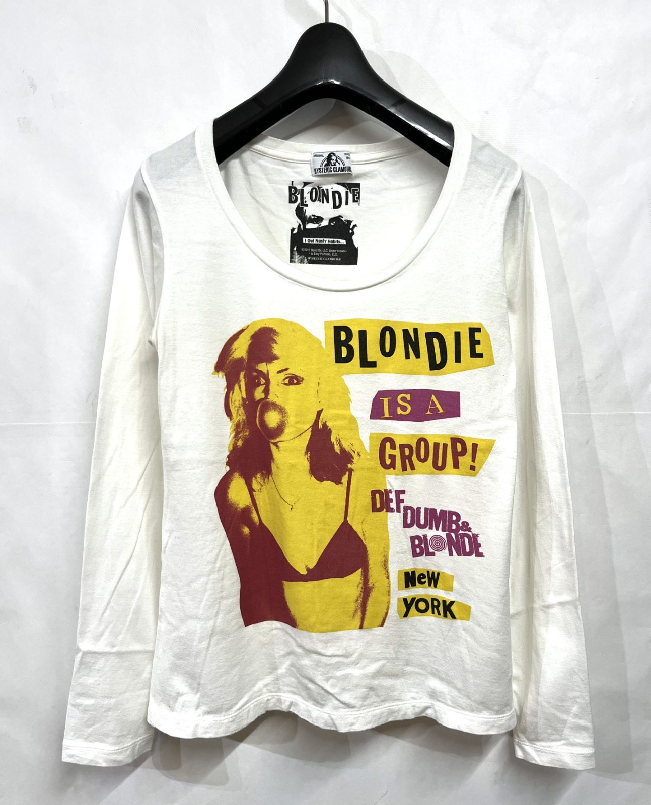 hysteric glamor Blondie ロングTシャツ HYSTERIC GLAMOUR x BLONDIE｜ヒステリックグラマー ブロンディ