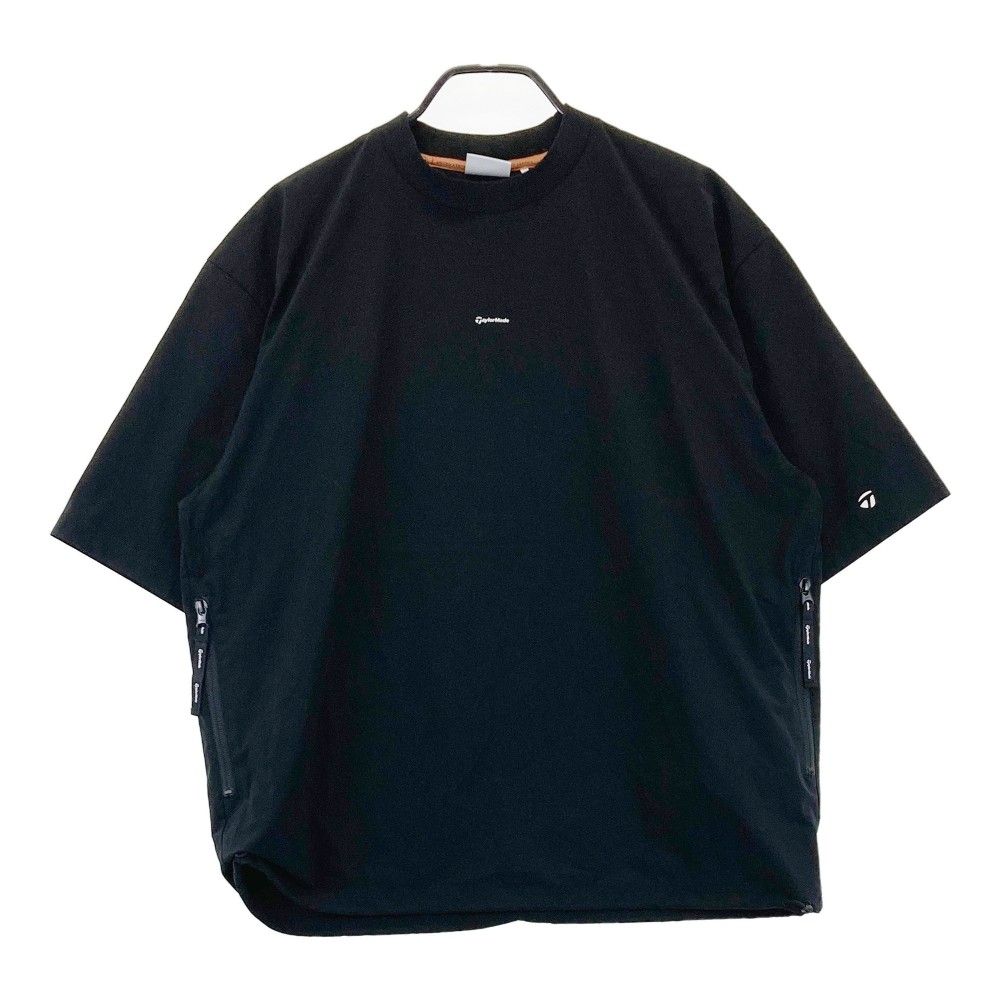 サイズ L TAYLOR MADE テーラーメイド ×UNITED ARROWS ポケッタブル 半袖ブルゾン ブラック系 240101446095 ゴルフウェア メンズ ストスト