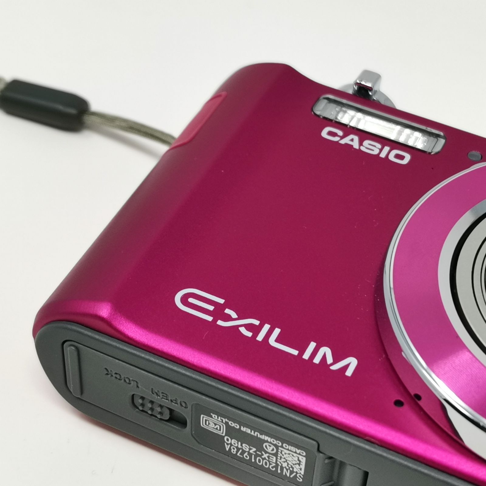 カシオ EXILIM EX-ZS190PK ピンク デジカメ デジタルカメラ 充電器ない