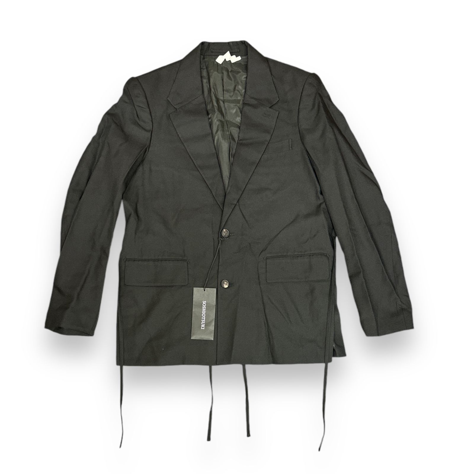 SOSHIOTSUKI double smoking jacket テーラード SOSHIOTSUKI - Oversized Double Smoking Jacket | fakejam