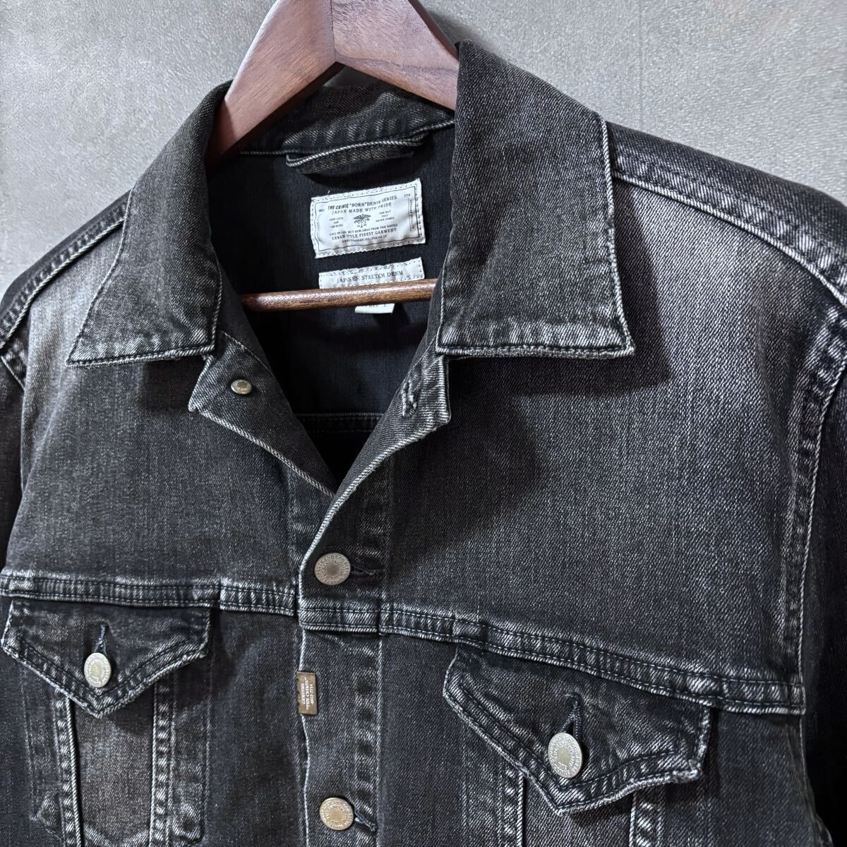 クライミー crimie セルビッジデニムジャケット Gジャン XL ストレッチ