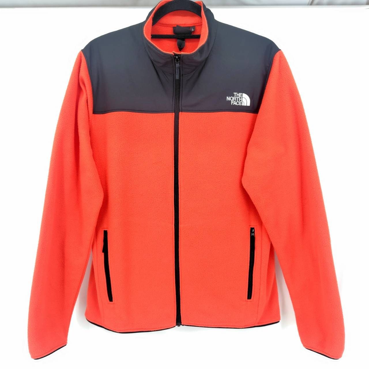 05w11464 ザ ノースフェイス THE NORTH FACE フリースジャケット Mountain Versa Micro Jacket マウンテンバーサ マイクロジャケット オレンジ|ブラック L レディース フリース NL71904