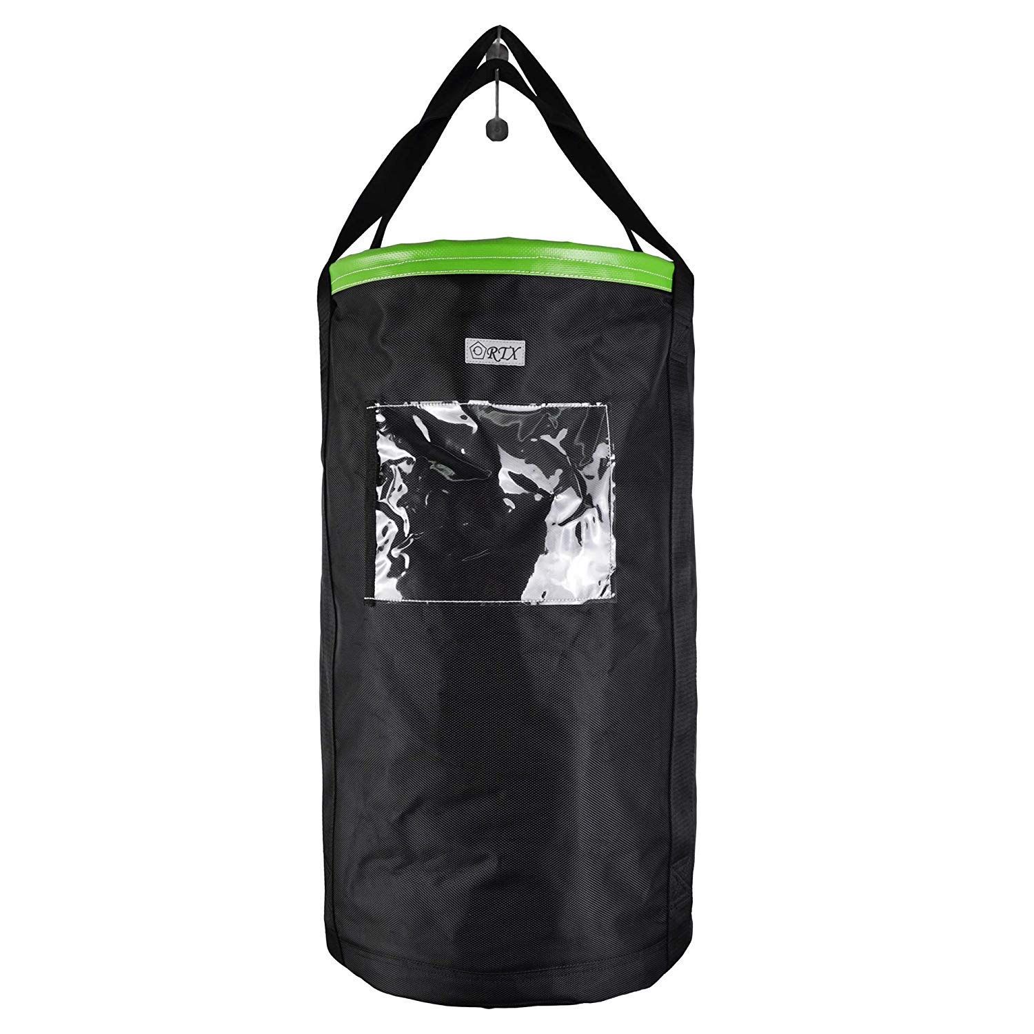 YOTENKA 荷揚げバケツ リフトバッグ 巾着付き 底面厚鉄板入り 最大荷重100KG Φ35cm H60cm