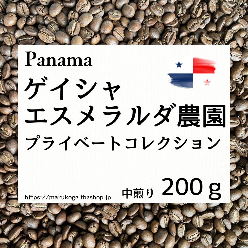 水研ぎ自家焙煎コーヒー豆】 パナマ エスメラルダ農園 ゲイシャ