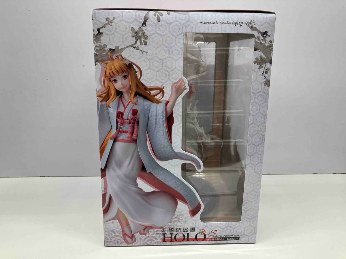 【中古】[FIG]CAworks ホロ 白無垢ver. 『狼と香辛料』 1/7 完成品 フィギュア KADOKAWA(カドカワ)(61170012) CAworks『狼と香辛料』ホロ 白無垢ver. 1/7スケールフィギュア