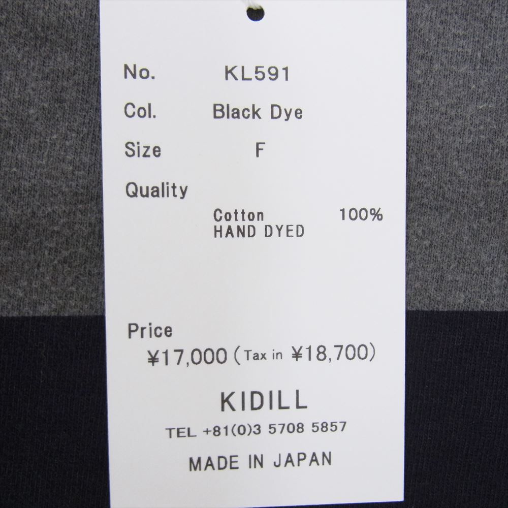 キディル KIDILL 22SS KL591 EVIL Artwork by TREVOR BROWN プリント T