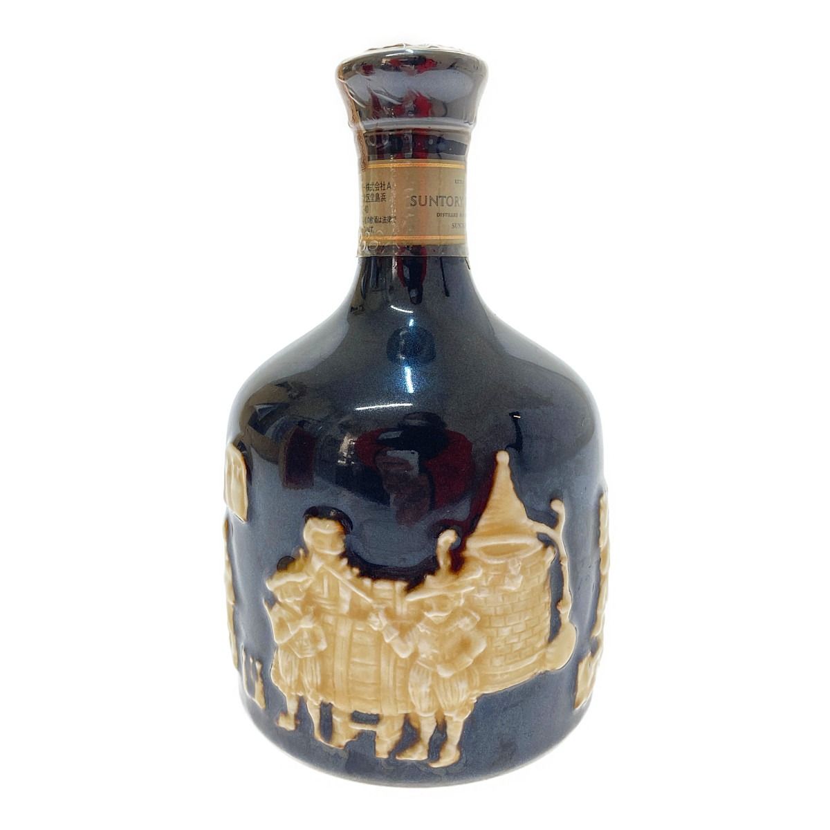 サントリーウィスキー陶器有田焼 サントリー ピュアモルトウイスキー 山崎12年 有田焼 (染付牡丹