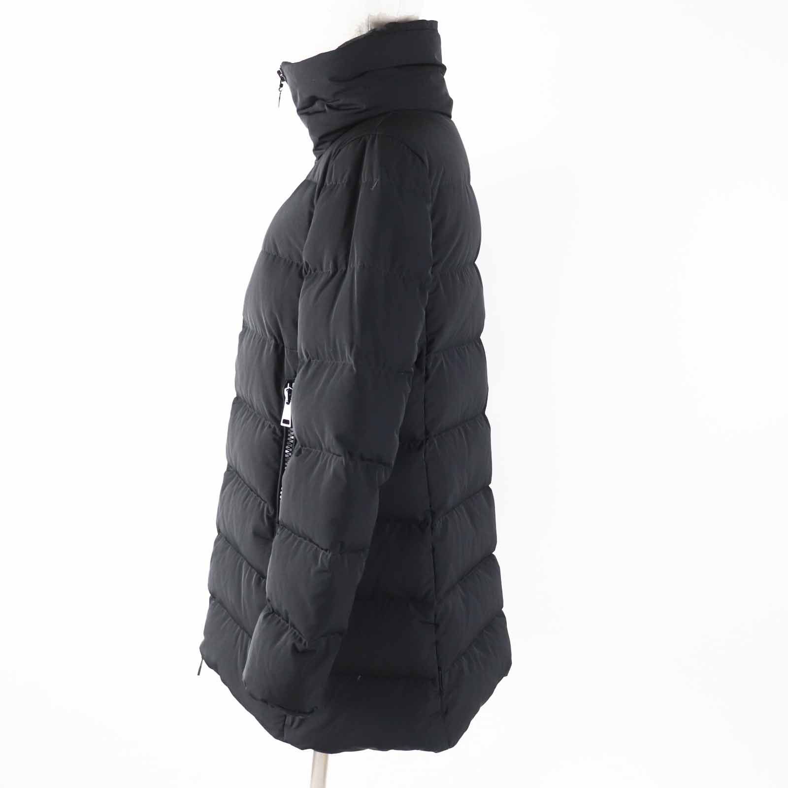 【良品】MONCLER/モンクレールPETREAダウンコートブラック 美品◎MONCLER モンクレール PETREA ペトレア スタンドカラー