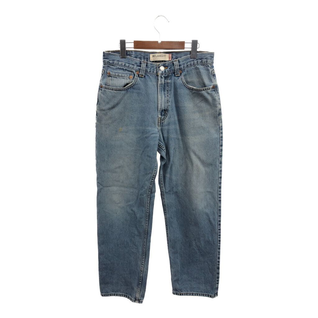 Levi's リーバイス 550 リラックスフィット デニムパンツ アメカジ ブルー (メンズ W33 L30) 中古 古着 Q2570