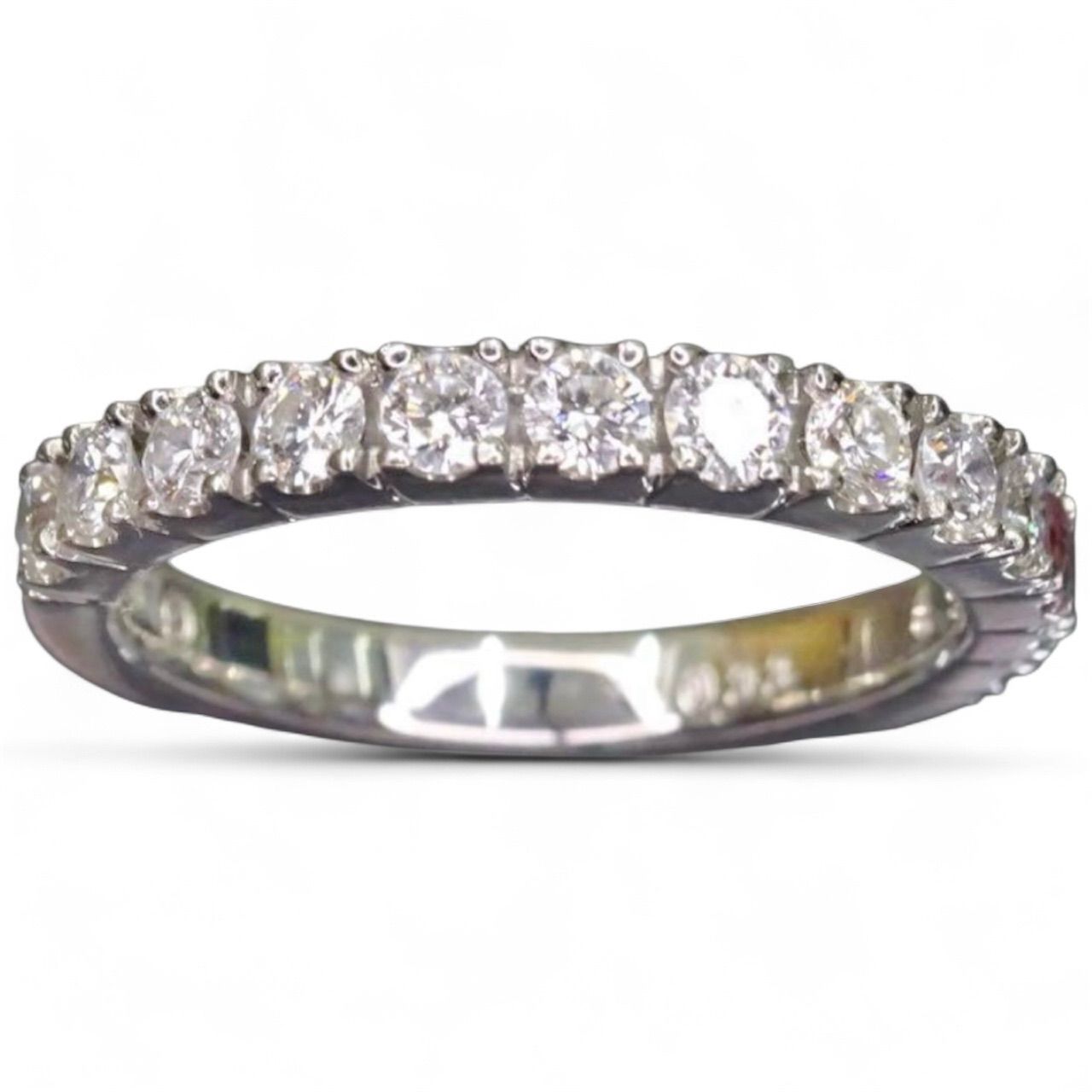 プラチナ pt900 天然ダイヤモンド0.33ct ガーネット1粒 トパーズ1粒 