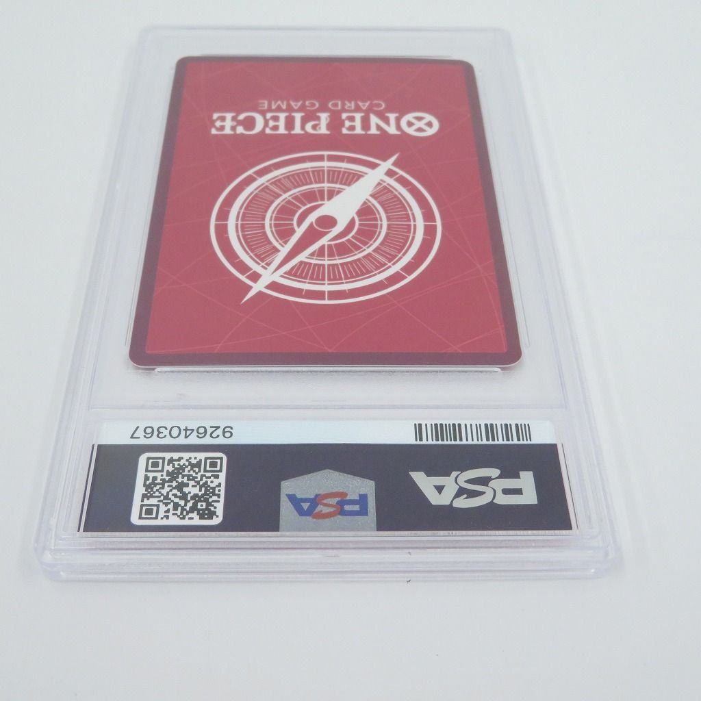 瀬戸店】PSA10 ルフィ リーダーパラレル 金文字 ST01 ワンピース