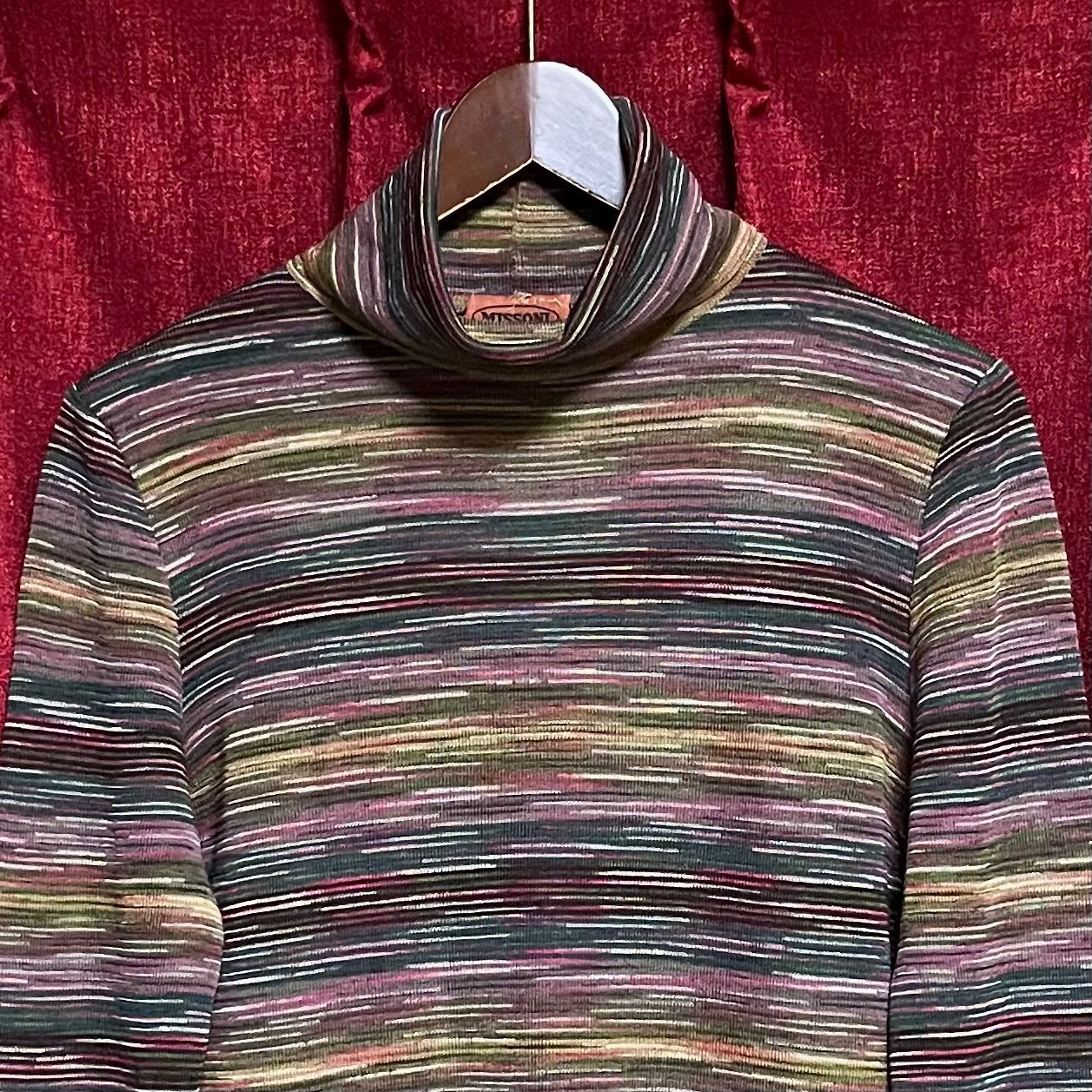 着用感少 美品 MISSONI / ミッソーニ / イタリア製 アンサンブル