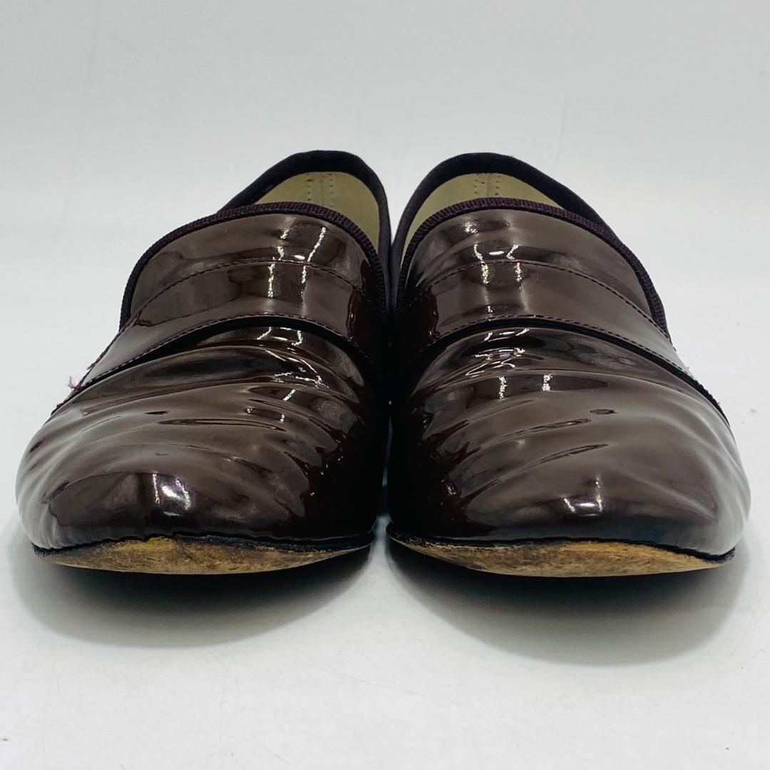 【s09017228508さま】reppet エナメルローファー Repetto 〇レペット repetto MICHAEL New size （ブラックエナメル
