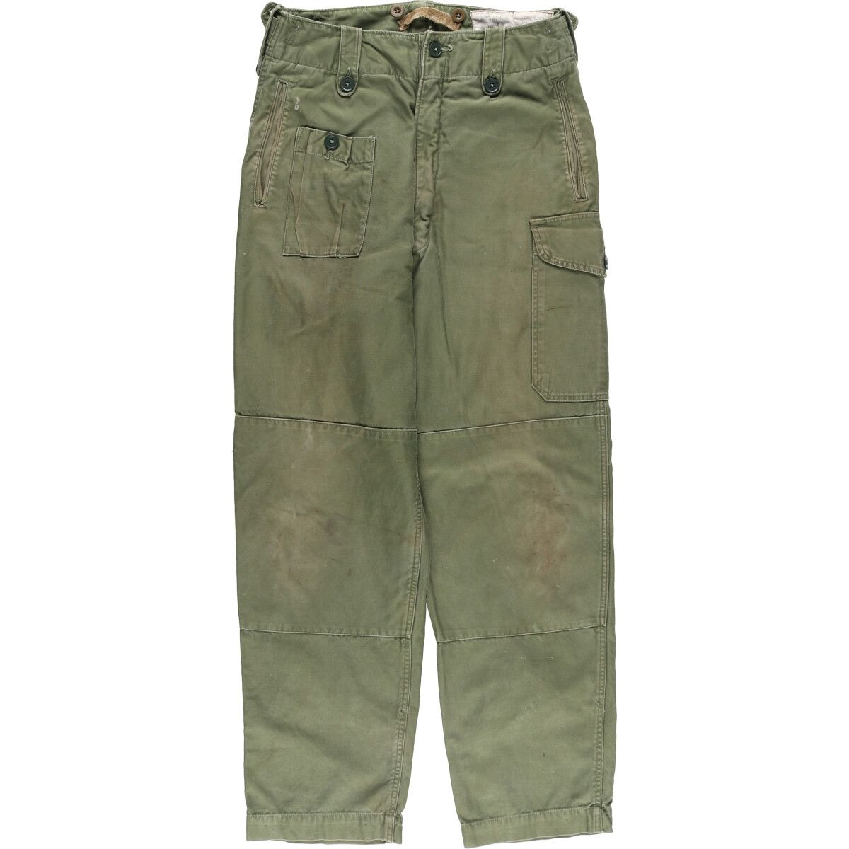 古着 60年代 イギリス軍 ミリタリー コンバットパンツ 4 メンズw30相当 ヴィンテージ eaa582010