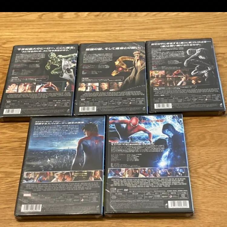 5作セット】スパイダーマン DVD - メルカリ