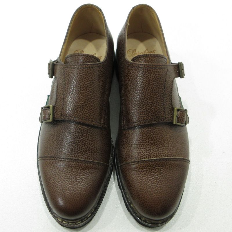 Paraboot パラブーツ レザーシューズ william MARCHE II GR EBENE 981435 ブラウン サイズ UK 7 約25.5 cm 127