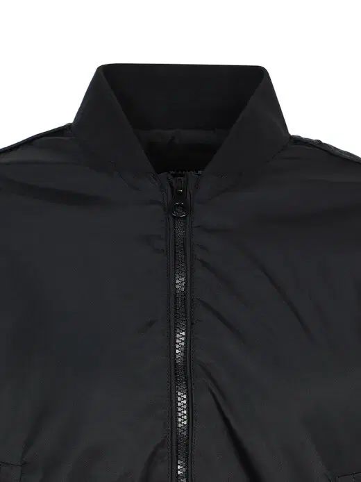 W.ANGLE ワイドアングル レディース ルーズフィット ダウン ジャケット 黒 85 90 95 100