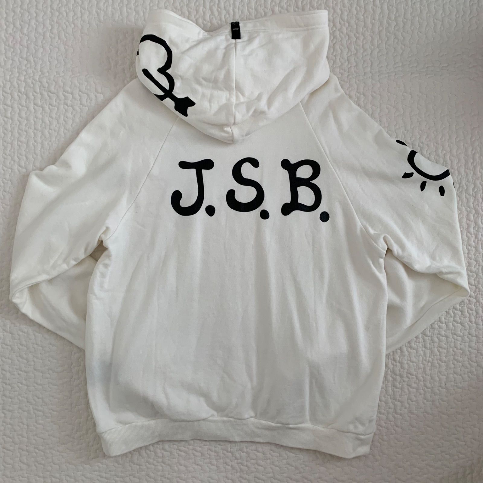 JSB LOVE Love Parka White Sサイズ - メルカリ