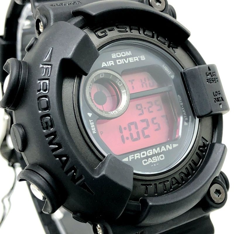 G-SHOCK ジーショック DW-8200BK-1 FROGMAN REAL BLACK