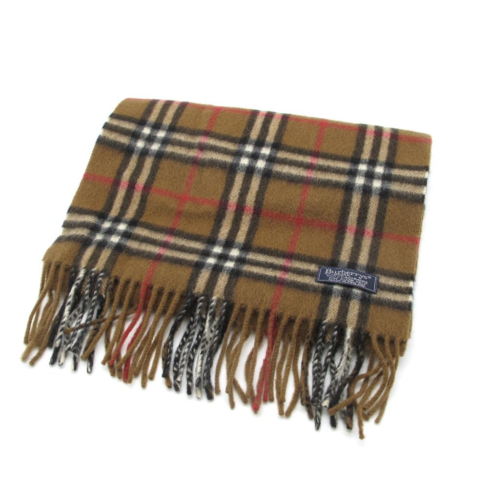 ニューヨーカー NEWYORKER タグ付き カシミヤ100％ マフラー チェック