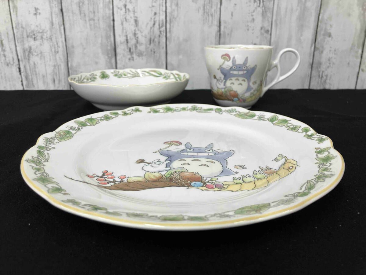 Noritake ノリタケ となりのトトロ 3ピースセット マグカップ