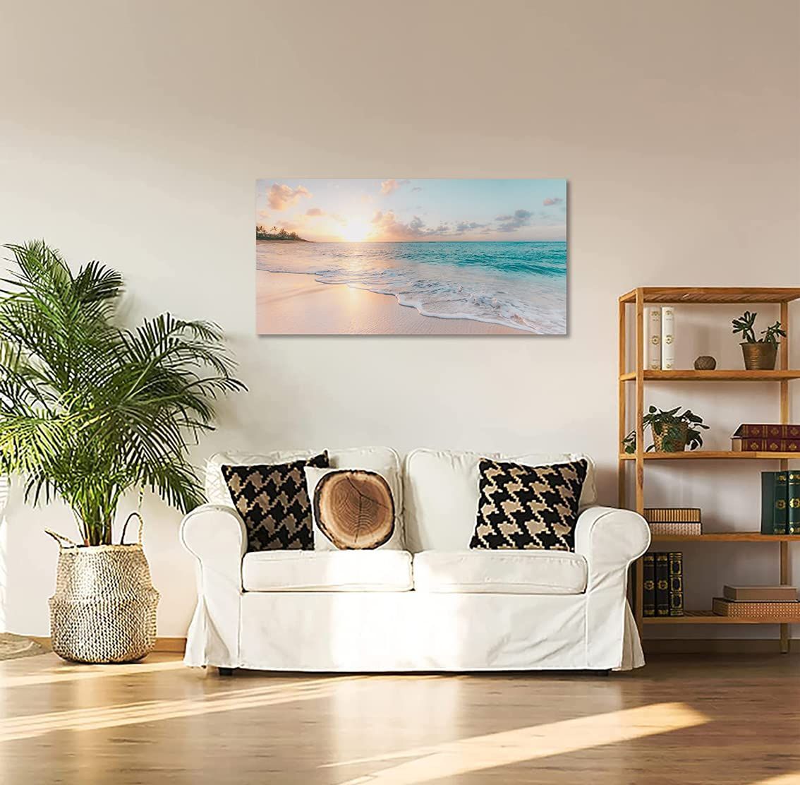 木枠付きの完成品 40x80cm