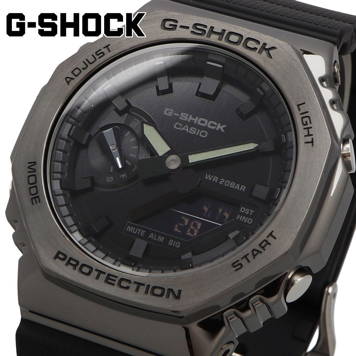 新品 未使用 カシオ G-SHOCK ジーショック 腕時計 GM-2100BB-1A