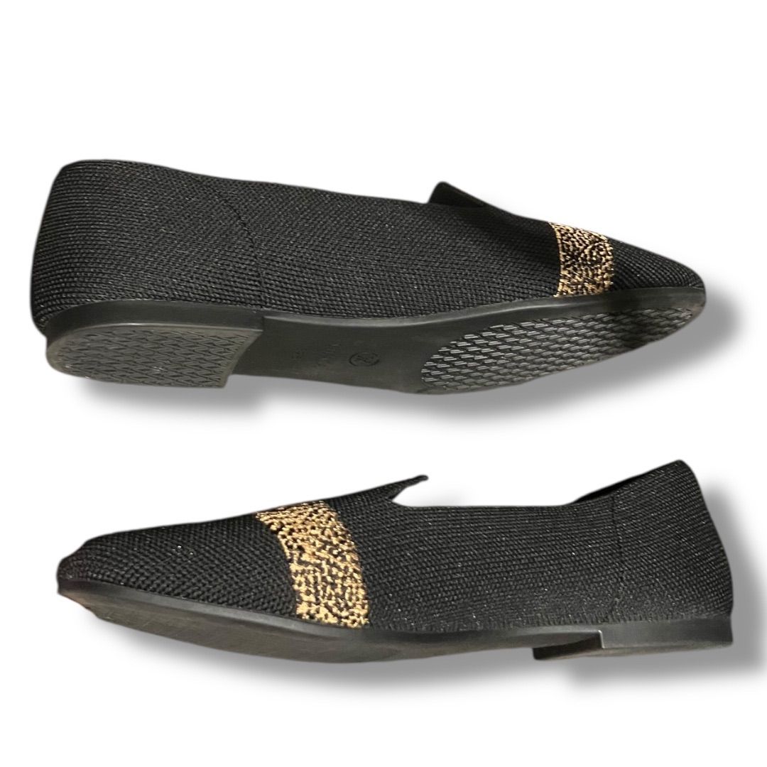 美品 VIVAIA ヴィヴァイア チーター刺繍フラットシューズ サイズEU39.5