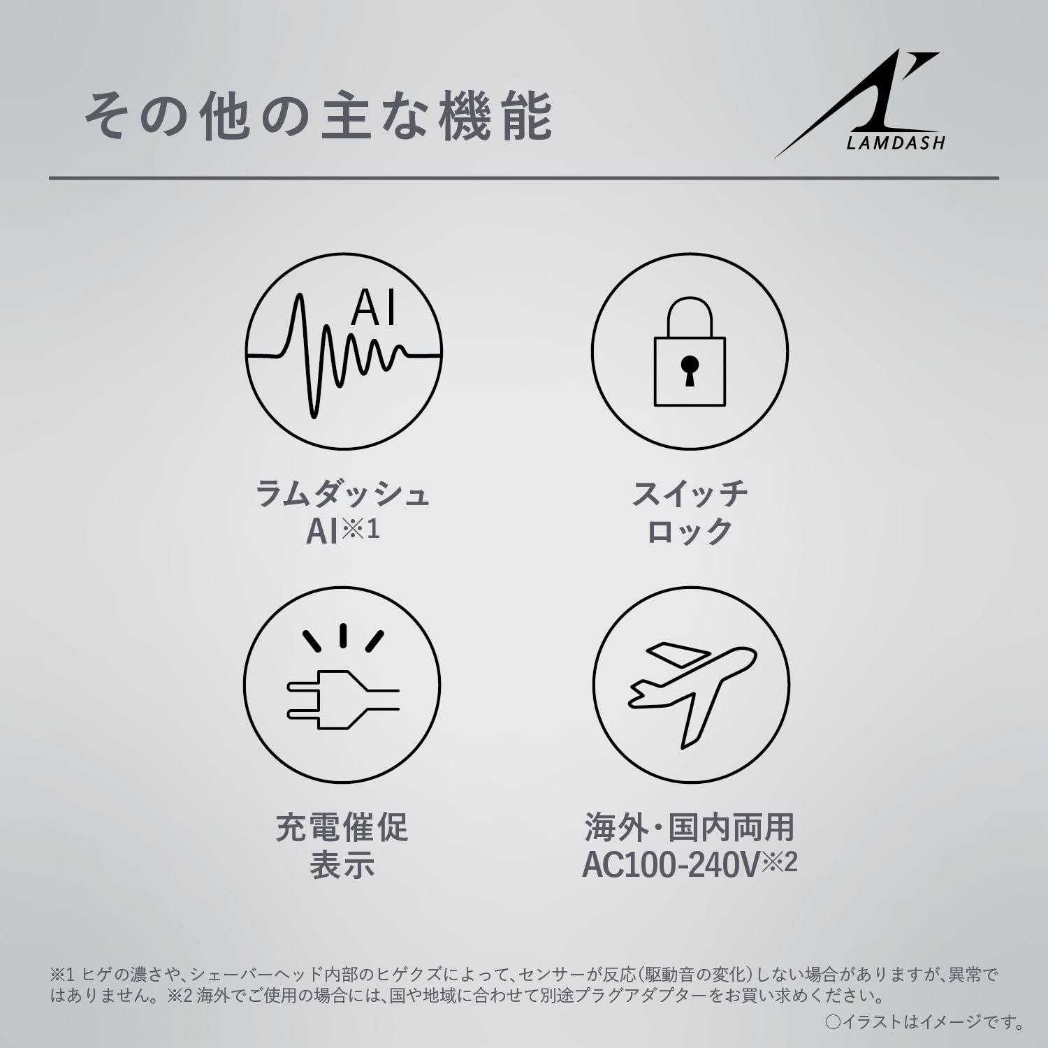 シェーバー ラムダッシュ