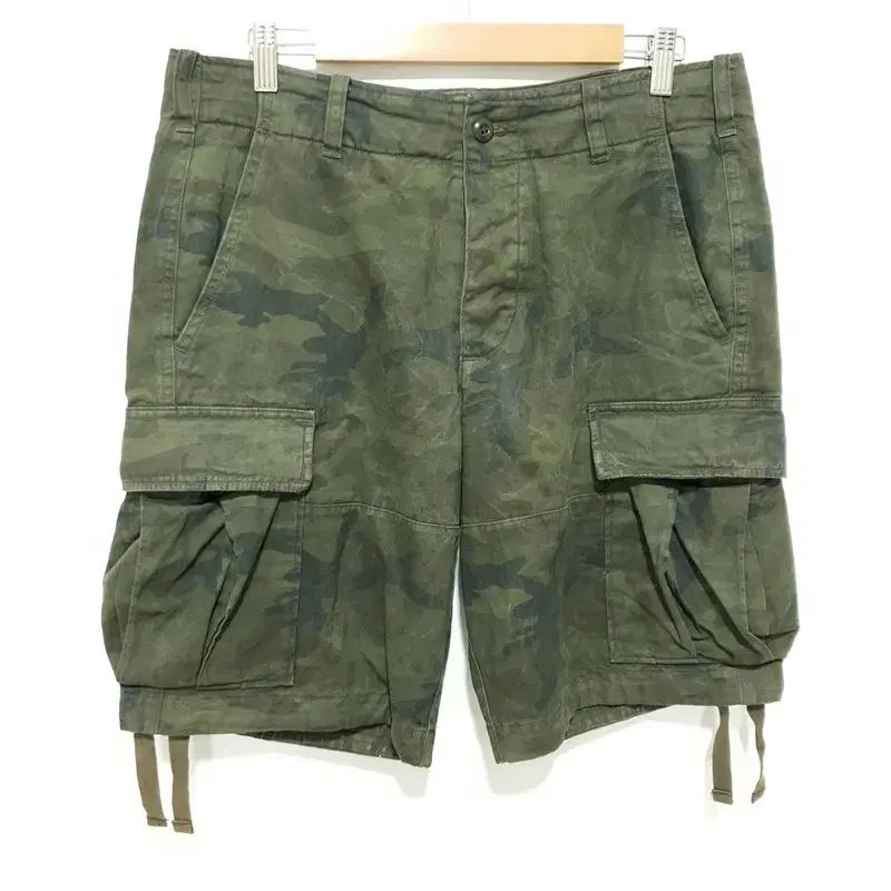 Abercrombie(アバクロンビー) カモフラ カーゴ ハーフパンツ