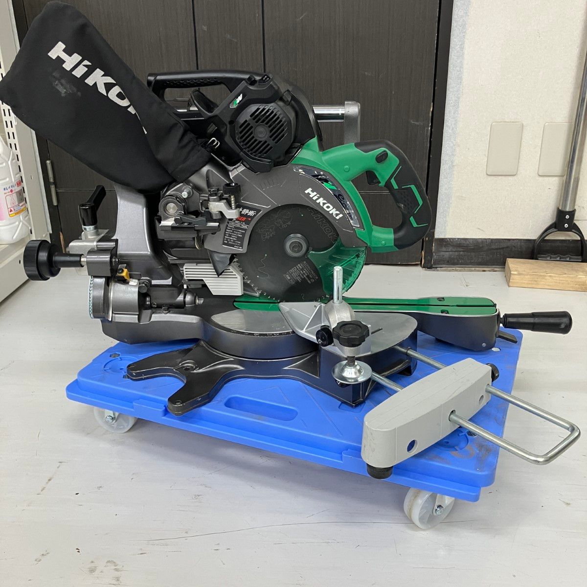 ЗЗHiKOKI ハイコーキ 36v 190mm スライド丸のこ バッテリー 充電器無し C3607DRA グリーン