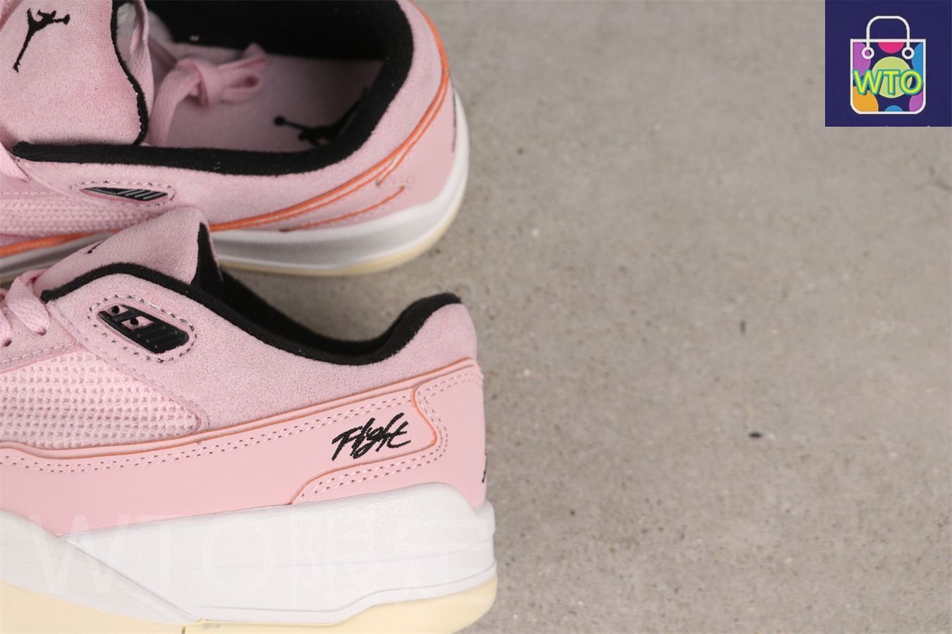  今日 Jordan HF 3255-601 ジョーダン 4 ピンクホワイト Pink White -WTO輸入2 スニーカー キッズシューズ