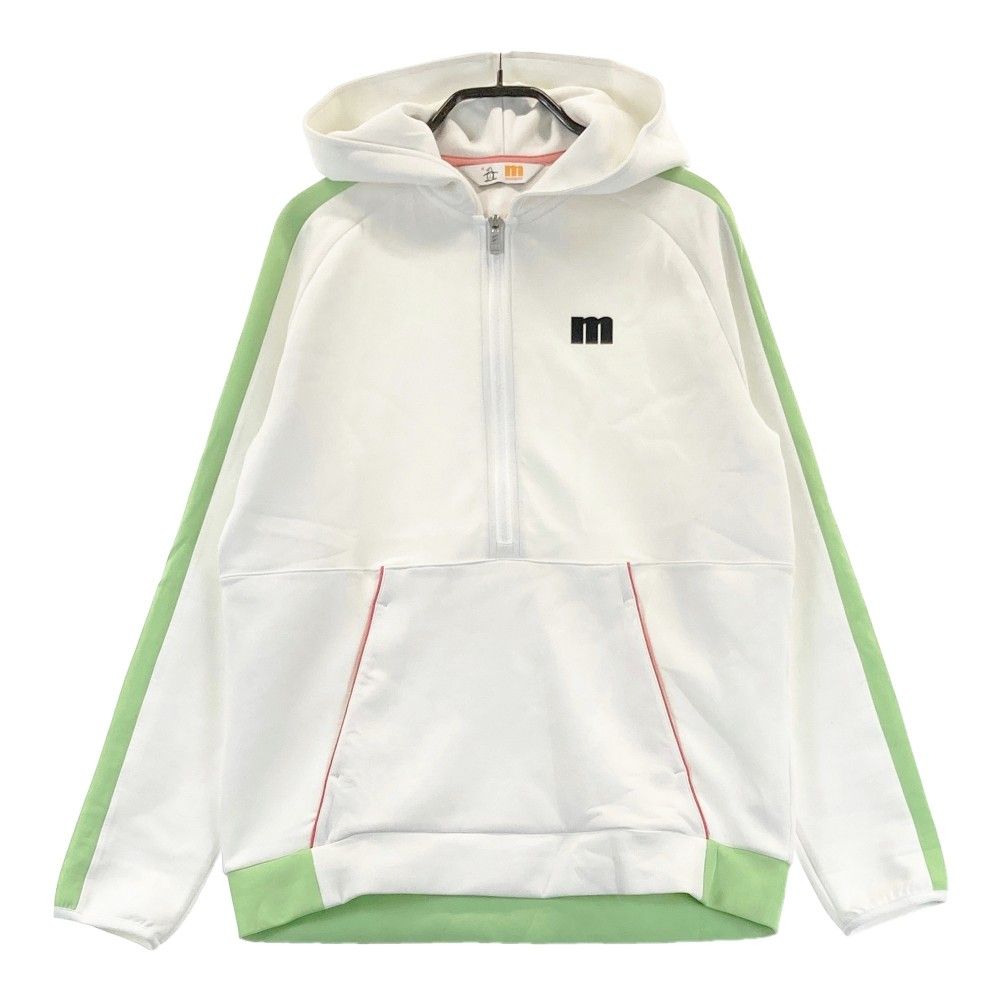 サイズ：M MUNSING WEAR マンシングウェア ハーフジップパーカー