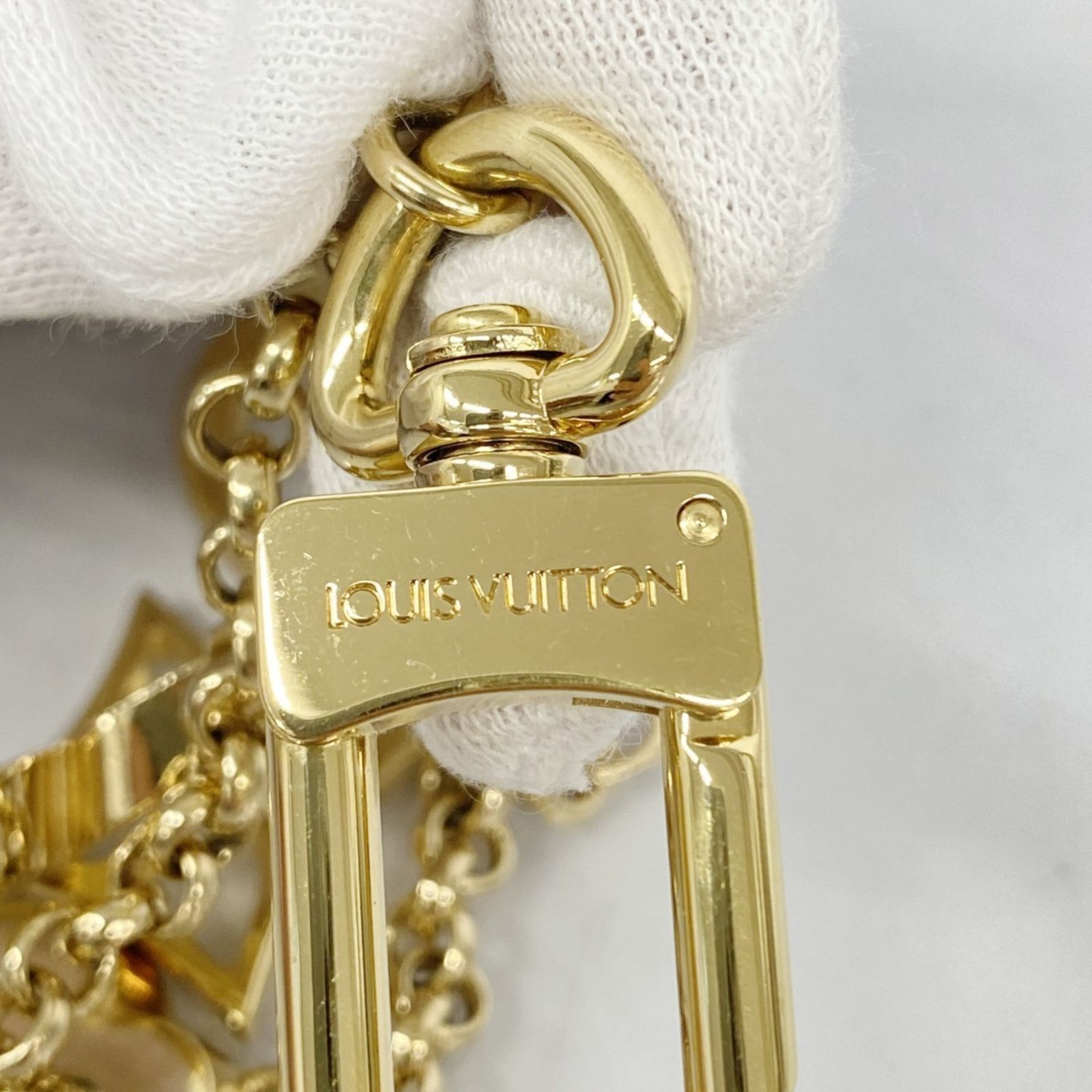 ルイ ヴィトン Louis Vuitton ルイ ヴィトン キーホルダー フルール ドゥ モノグラム M65111 ゴールドレディース