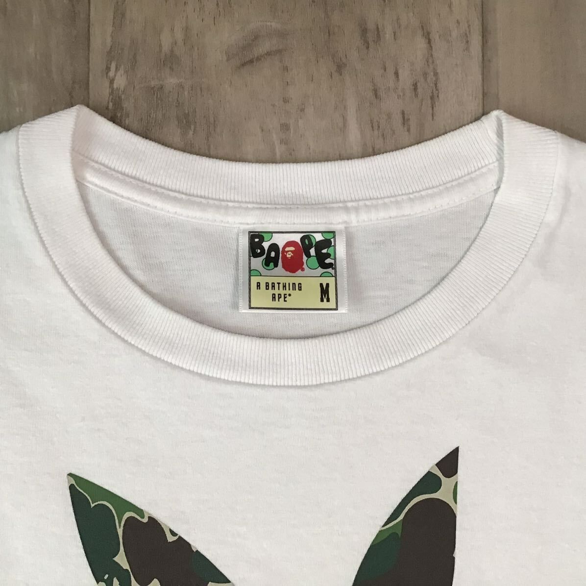 ☆激レア☆ PLAYBOY × BAPE Tシャツ Mサイズ a bathing ape プレイボーイ エイプ ベイプ アベイシングエイプ BAPE  ABC camo 迷彩 - メルカリ