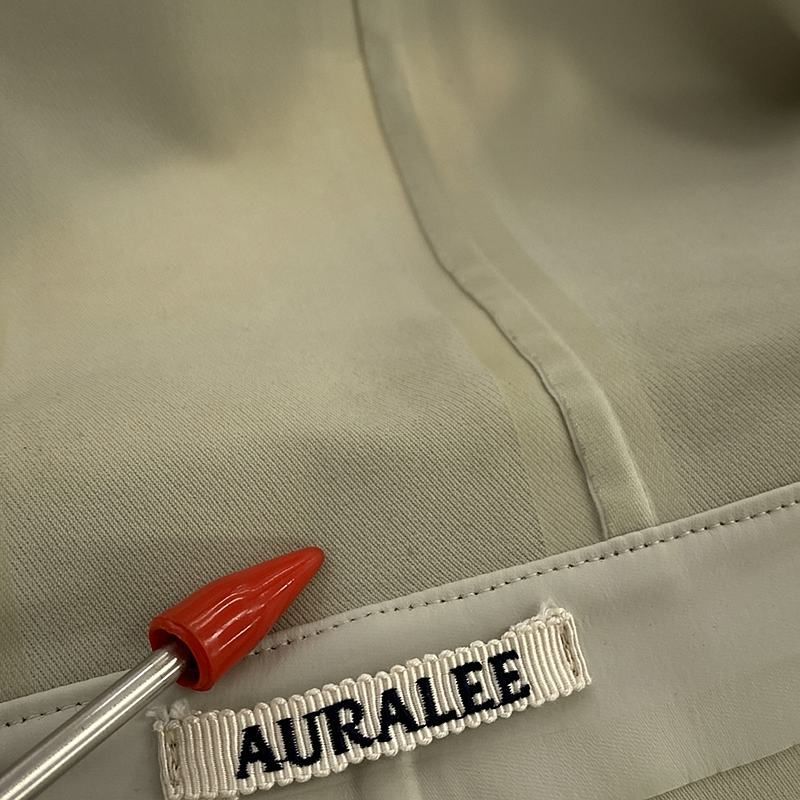 AURALEE / オーラリー | 2020SS | SOFT RUBBER BLOUZON ソフトラバーブルゾン フーデッドジャケット | 4 | ライトグレー | メンズ AURALEE / オーラリー | 2020SS | SOFT RUBBER BLOUZON ソフトラバー
