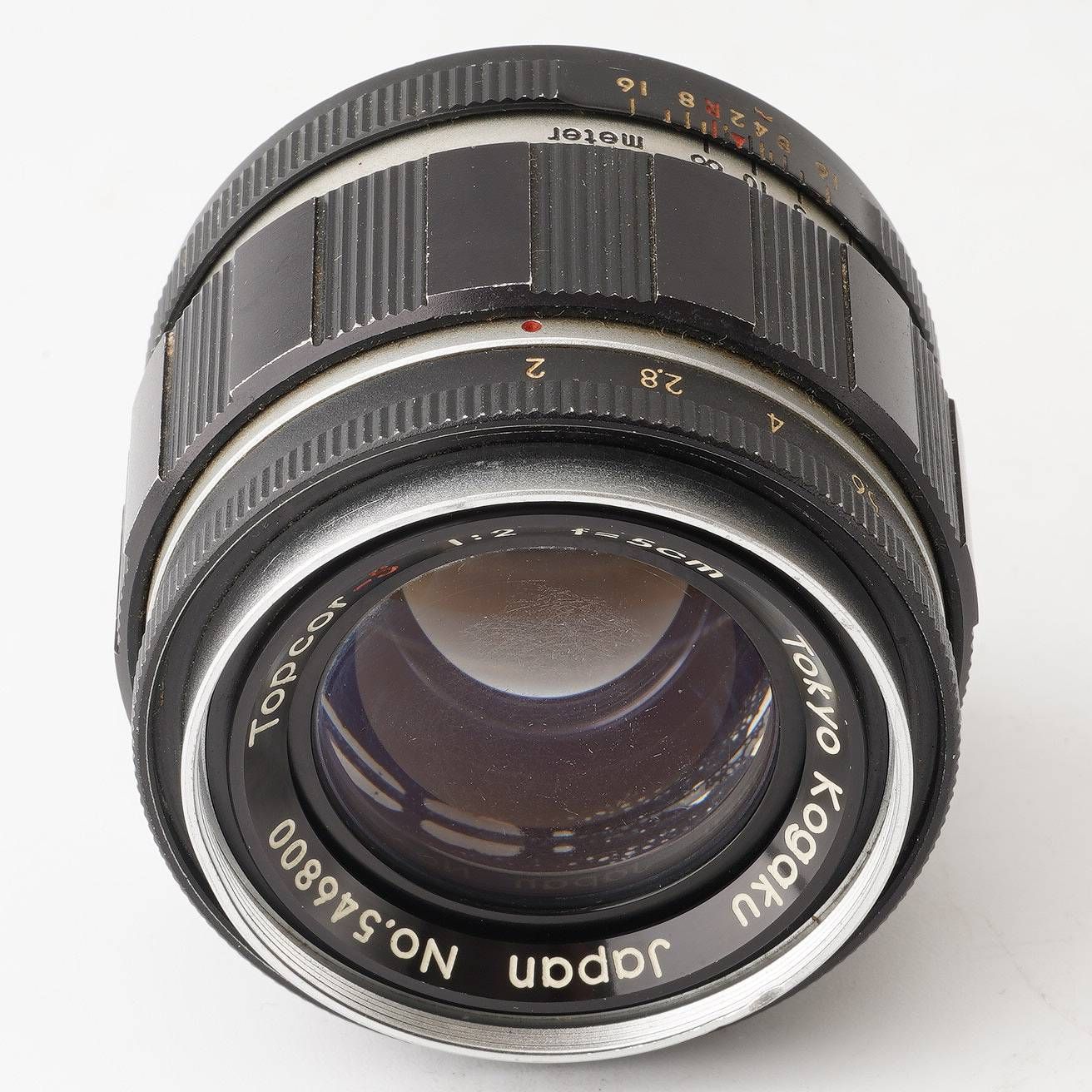 東京光学 Tokyo Kogaku Topcor-S 50mm F2 【公式通販】