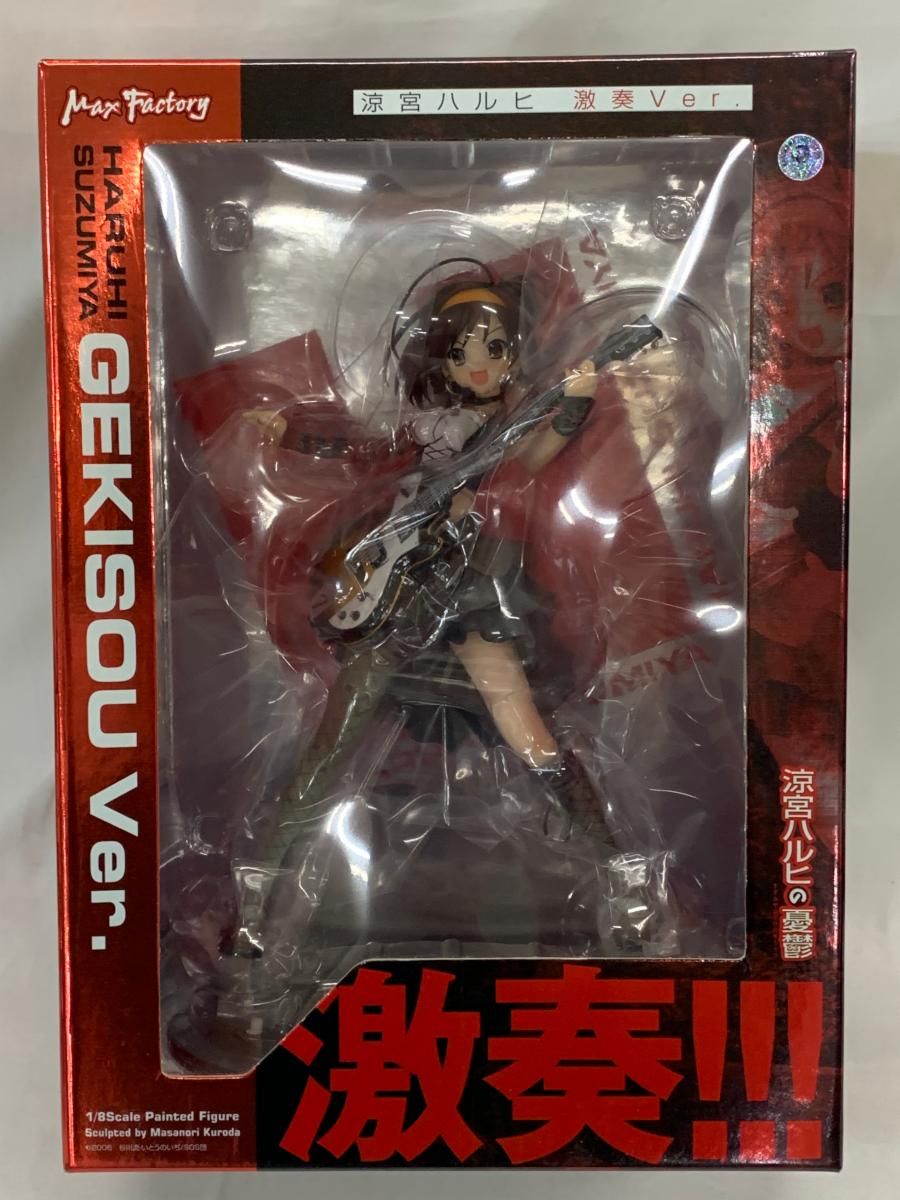 涼宮ハルヒの憂鬱 涼宮ハルヒ 激奏Ver. (1/8スケールPVC塗装済み完成品