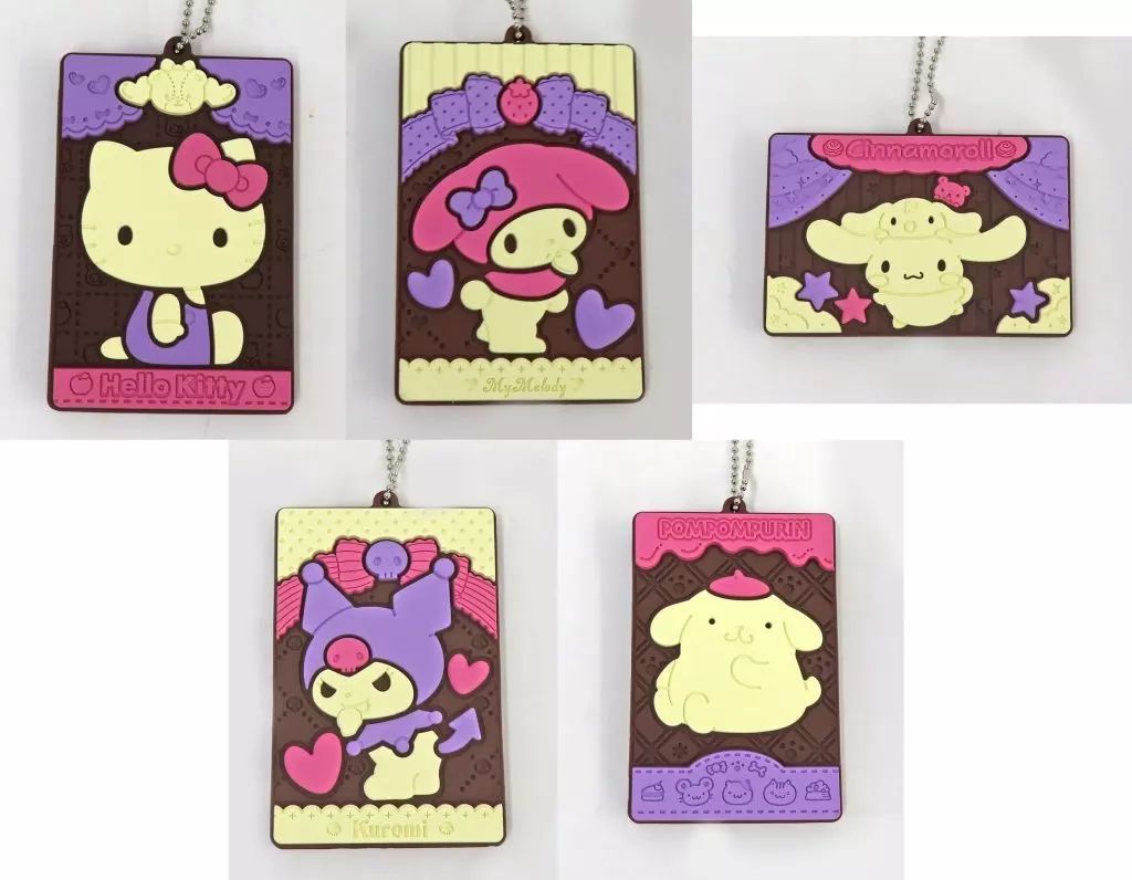 まめゴマ 激レア あさひやま動物園 6連ストラップ san-x サンエックス