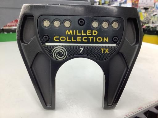 オデッセイ MILLED COLLECTION TX 7 34インチ パター PT スチール フレックスその他 メンズ 男性用 右利き 右用 Dランク ゴルフクラブ