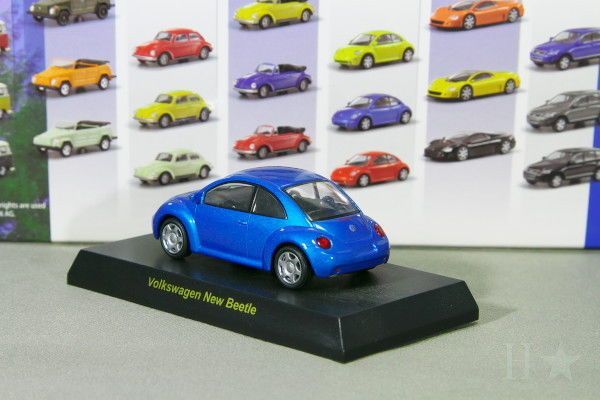 京商 フォルクスワーゲン　ミニカーコレクション 現状品　1/64スケール 中古品＞京商 1/64 フォルクスワーゲン ニュービートル ブルー