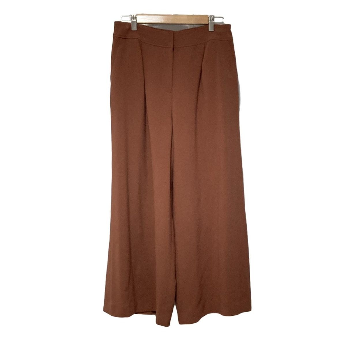 Leilian レリアン パンツ サイズ13 L レディース - ブラウン フルレングス