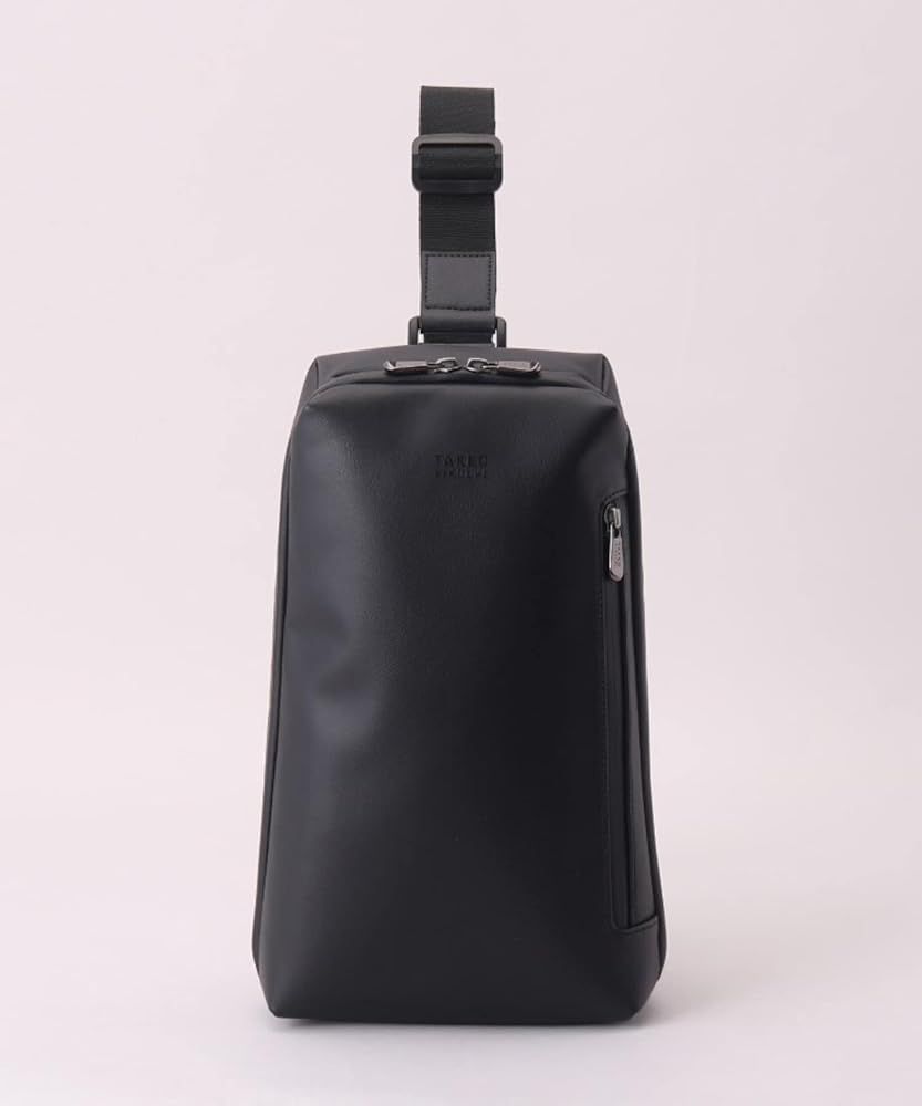 タケオキクチ ボディバッグ ウエストポーチ 撥水 ライトウェイト ボディバッグ G8701064 メンズ クロコ柄 ブラック 519 00